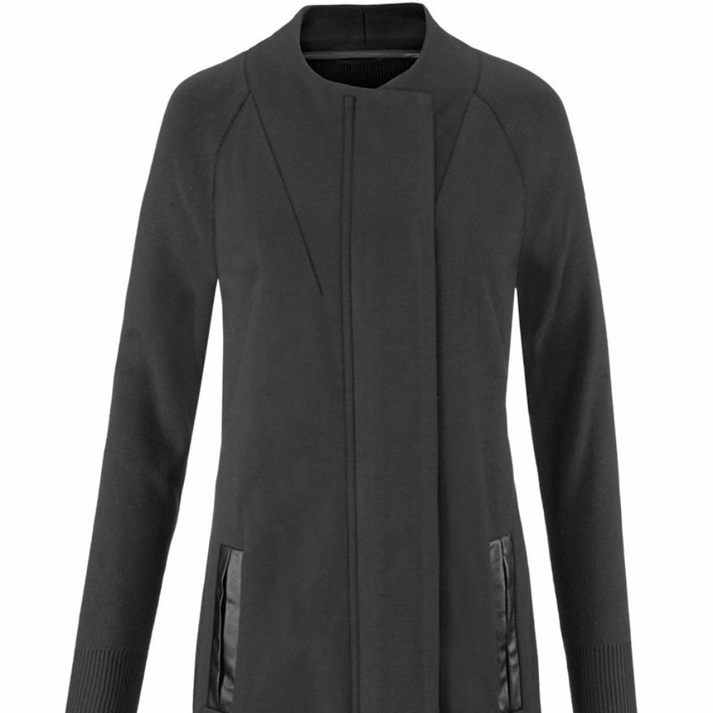 cabi #3351 Black Tailor Ponte 3/4 Sweater